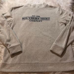 The Southern Shirt Company Tops - Southern Shirt Company Heather Loop Knit Terry The Southern Shirt Company Tops - Southern Shirt Company Heather Loop Knit Terry